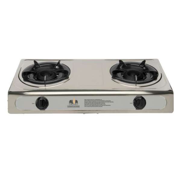 Gas stove 2 plate steel